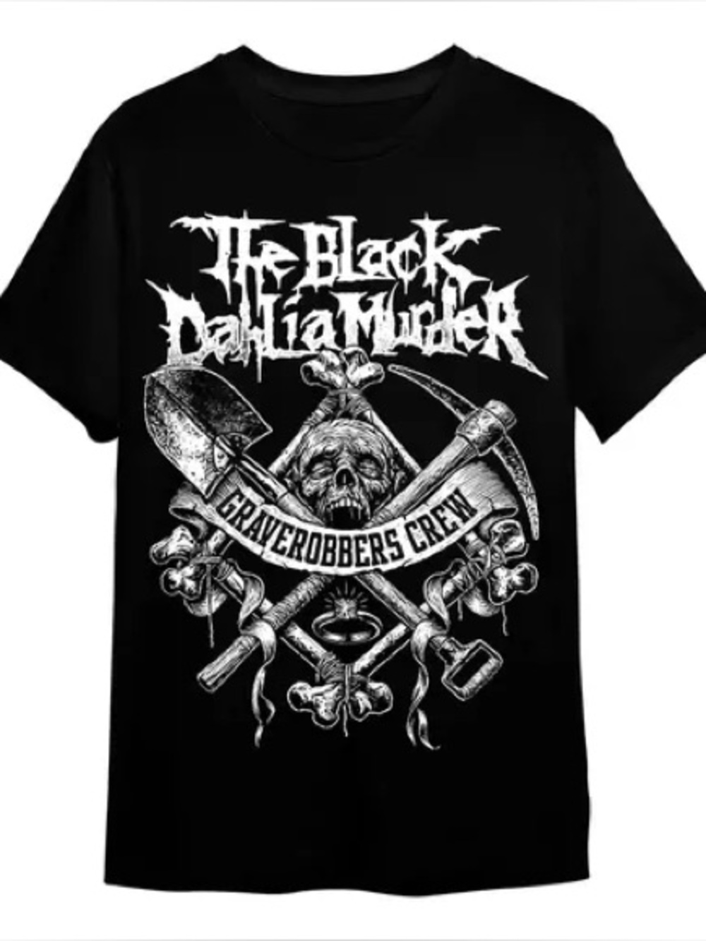 The Black Dahlia Murder "Graverobbers Crew" Band T-Shirt Size Medium